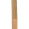 Ekena Millwork 4"W x 14"D x 22"H Traditional Rough Sawn Knee Brace, Western Red Cedar BRC04X14X22TRA00RWR - alternate 4